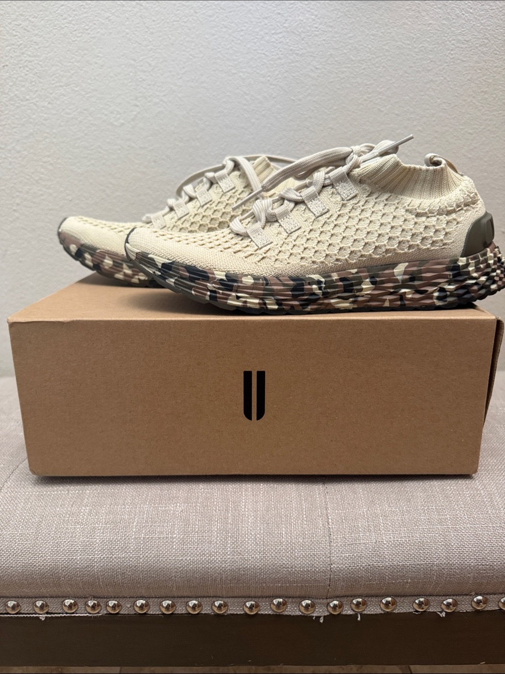 NOBULL Allday Knit Athletic Trainer with Camouflage Sole